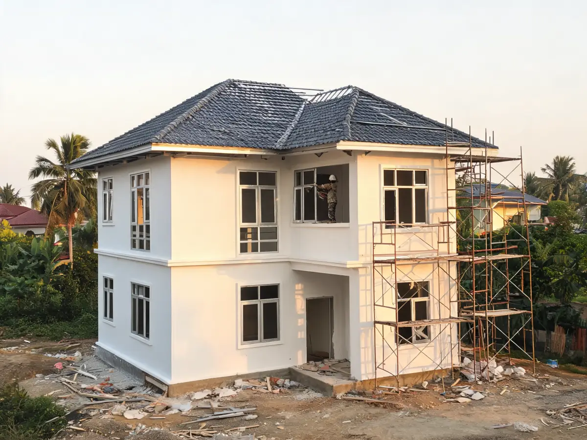 บ้านพักอาศัย 2 ชั้น (โครงการตัวอย่าง)